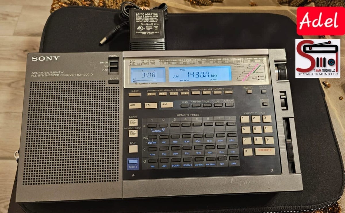 Sony ICF-2001D similar Sony ICF-2010 Recapped & Upgraded Sony ICF-2001D similar Sony ICF-2010 Recapped & Upgraded