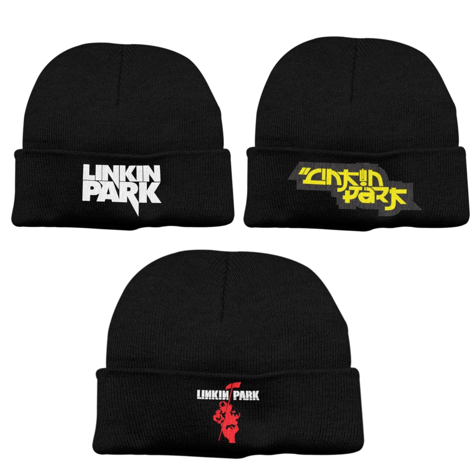 HATTREE Linkin Park Mütze Chester Emily Rock Band Konzert Wintermütze Beanie
