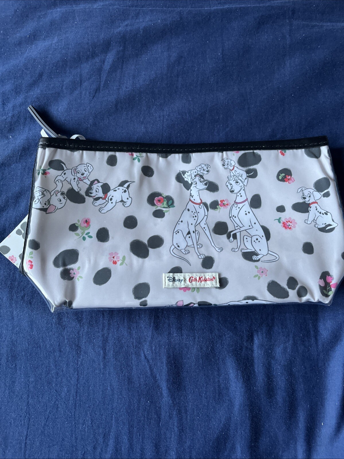 Bolso Cosmético Cath Kidston Disney 101 Dálmatas Spot Cremallera Nuevo