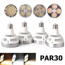 35W 45W PAR30 LED PAR Light E27 Lamp 110V 6000K Cool White Spotlight SMD 2835