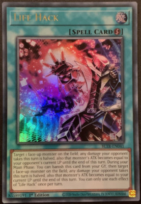 Yugioh! - Life Hack - BLTR-EN041 - Ultra Rare - 1st Ed. - NM/M