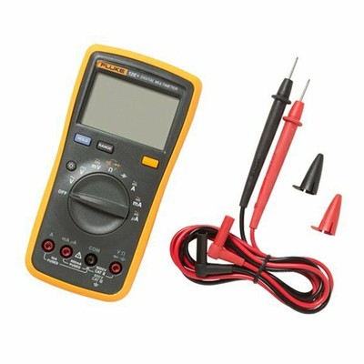 new Digital Multimeter AC DC Diode R C Voltage Current Ohm Capacitan Fluke 12E+