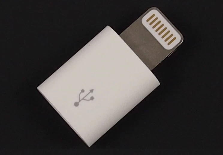 2X Genuine Original OEM APPLE Lightning to Micro USB Adapter Converter MD820AM/A - Image 4 of 4