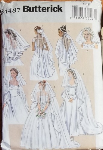 Butterick Wedding Dress Sewing Patterns Bride Bridal Prom 1940s+ 55 to Pick From - Picture 24 of 71
