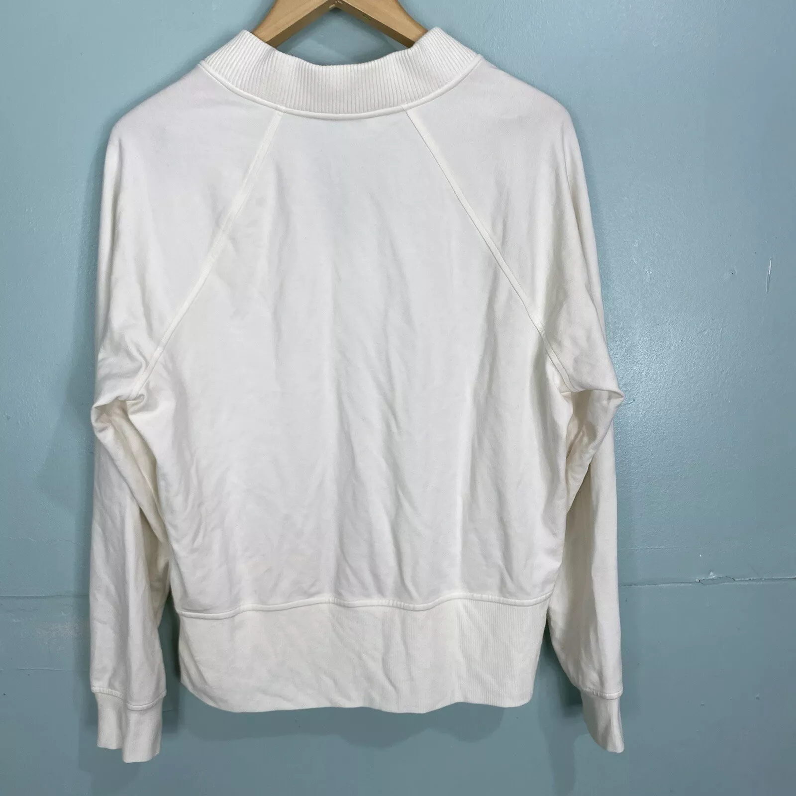 athleta eastbound creme sweater