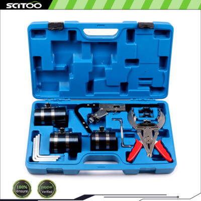 #ad With Ring Expander Ring Groove Cleaner Engine Piston Ring Service Tool Kit New $39.70