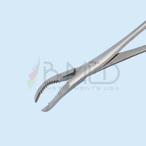 Pinza riduzione tenuta ossea denti curvi 5,5" modello sottile B Med ortopedico - Foto 5 di 5