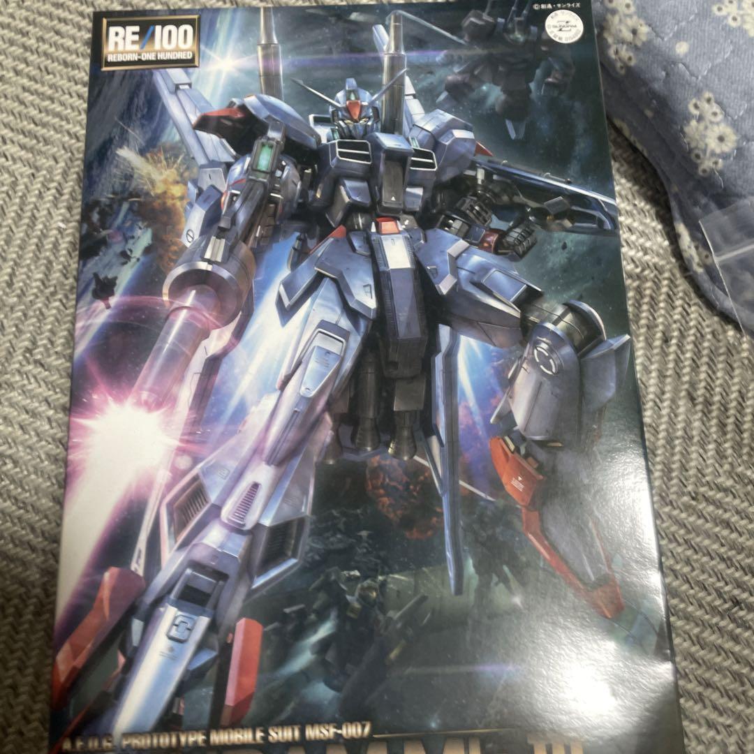RE/100 1/100 Gundam Mk-III New, unassembled Bandai | eBay