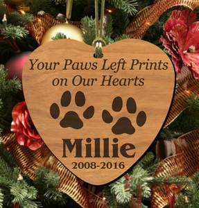pet memorial ornament dog