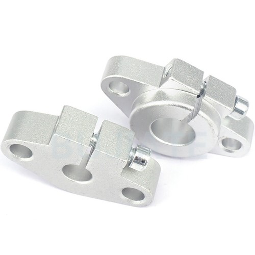 1Pcs Flange Holder SHF 8mm 10mm 12mm 16mm 20mm Bore Linear Shaft Support Bracket - Photo 3/7
