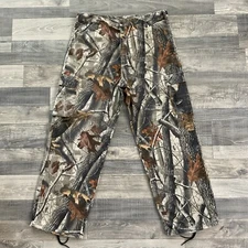 Liberty Camo Cargo Pants Men’s LARGE 38x32 Realtree Hardwoods Adjustable Waist