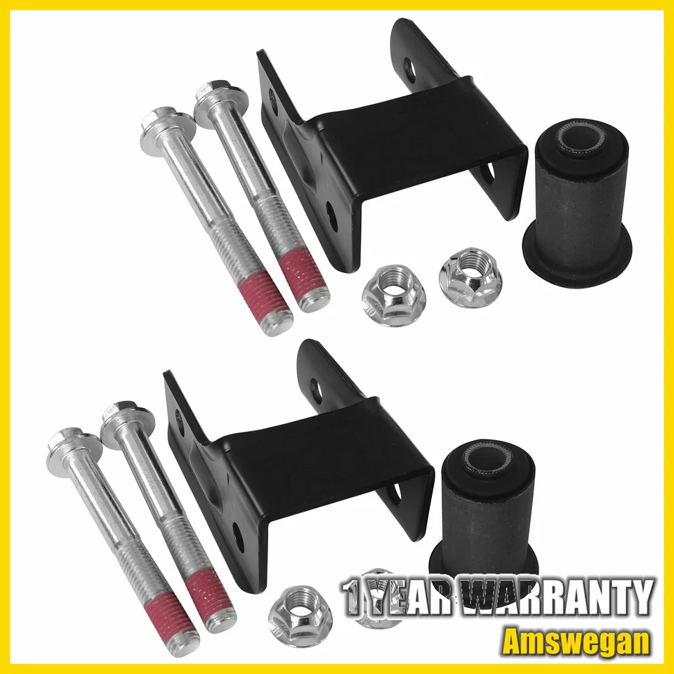 Kit de grilletes de resorte de hoja par trasero derecho/derecho para Chevrolet Colorado 2004-2012 722-083 Foto 3 de 4