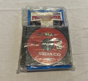 Sega CD Dracula Unleashed 2 Disc Game with Manual NO CASE