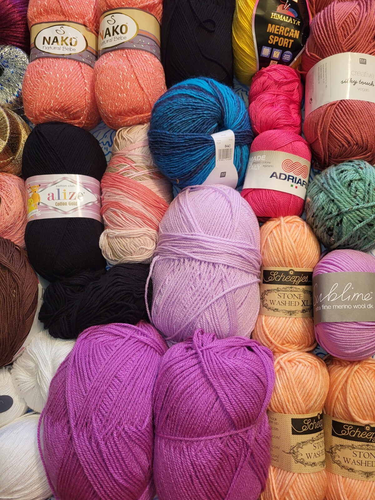 WOOL/YARN JOB LOT 7500g MIXED YARNS eBay