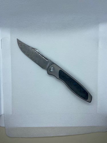 Sharp By Design Mini Tempest Blue Dark Matter Damasteel Bowie EBay