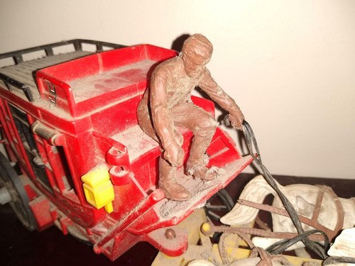 Vintage 50er Jahre Ideal Davy Crockett Alamo Express Spielzeugwagen - Bild 7 von 8