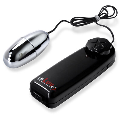 Bullet Vibrator Multi-speed Single Silver Massaging Egg LeLuv Classic