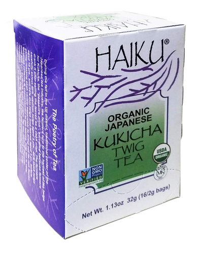 Haiku Japanese Kukicha Twig, 100% Organic, 16-Count Tea Bags (Pack of 6) - Picture 11 of 12