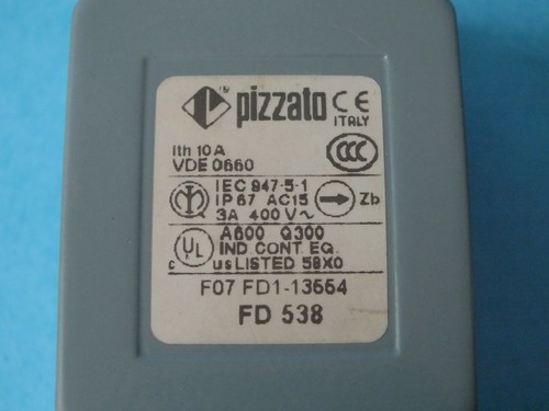 1 pcs   PIZZATO   FD538    Limit switch  - Picture 3 of 7