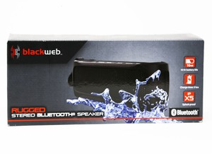 Blackweb BWD19AAS05 Rugged Stereo Bluetooth Speaker, IPX5 Splash Proof NEW 681131279123 | eBay