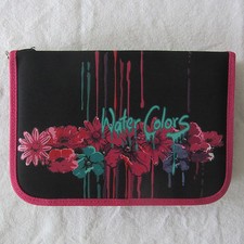 4YOU Federmappe NEU ! Water Colors ! Federtasche Mäppchen Mädchen