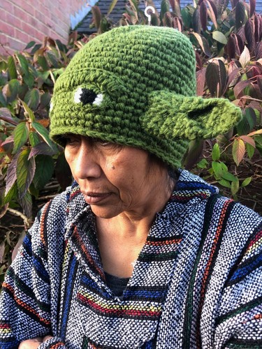 Unisex Wool Knit Festive Yoda Novelty 