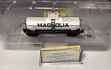 Bachmann 73481 N Scale Magnolia 40' Single Dome Tank car #1021 NEW SILVER SERIES