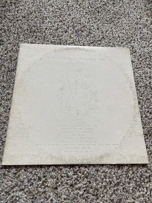 Jethro Tull  The Best Of Jethro Tull Vinyl LP 1975 Chrysalis  CHR 1078