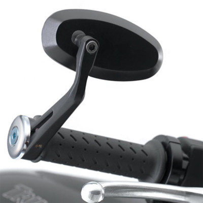 KEEPDSGN Black Bar End Mirrors For Honda GROM 125 & Most Motorcycles – Left & Right Set