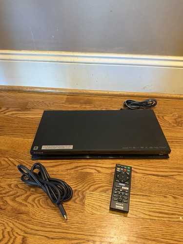 Sony BDP-S370 Blu-ray DVD Player With Remote And Cord Tested Working Clean