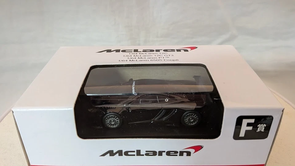 KYOSHO 1/64 McLaren 12C GT3 черный литая модель автомобиля из/Японии - Изображение 4 из 4