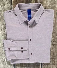 KIT ACE BUTTON DOWN SPORT SHIRT PINK MENS XL EXCELLENT CONDITION