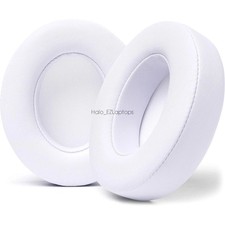 WHITE Replacement Cushions Ear Pads for Beats Studio2 / 3 Memory Foam Adhesive
