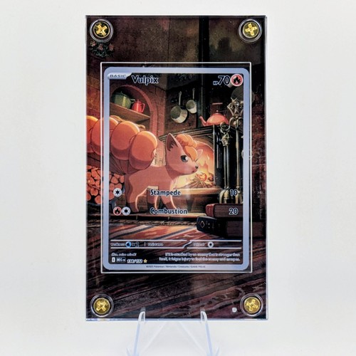 Vulpix 138/132 Pokemon Mega Evolution IR Extended Art Case (Card Not Included) - Picture 2 of 10