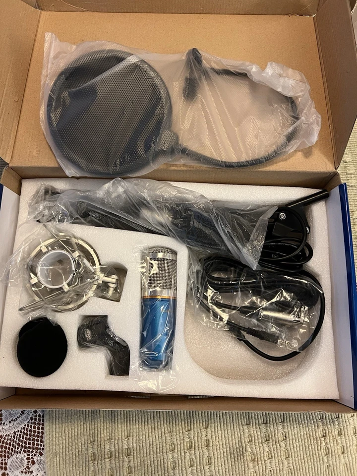 Kit de micrófono de estudio Floureon BMWs-800 conjunto de micrófonos Foto 2 de 4