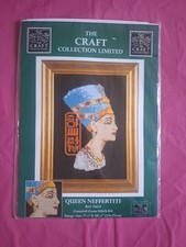 Queen Nefertiti Counted Cross Stitch Kit – Vintage 1998