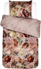Neue ESSENZA Wende-Bettwäsche 155x220 *Claire Rose* Blumen Baumwollsatin Rüschen