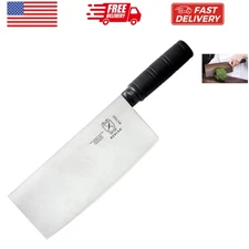 Asian Collection Chinese Chef's Knife with Santoprene Handle