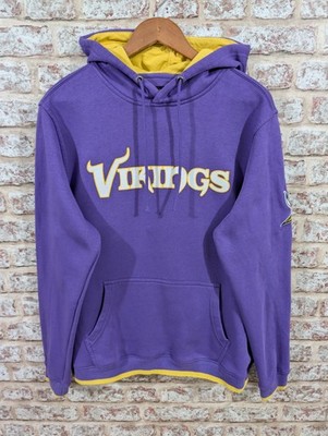 NFL X Darius Rucker Vikings Hoodie. Herren Medium. Lila und Gelb.