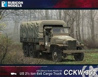 Rubicon Models CCKW-353 Us 2½ Ton 6X6 Truck 1/56 28Mm Amerika Wwii Allied Usa
