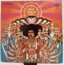 Jimi Hendrix Experience Axis: Bold as Love Tri-color Label Rare- Free Shipping