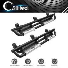 Running Boards for 2018 - 2026 Jeep Wrangler JL 4 Door Bar Side Step Nerf Bars