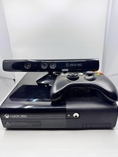 Microsoft Xbox 360 E 4GB Black Console [w/ Kinect, Controller, Cables]
