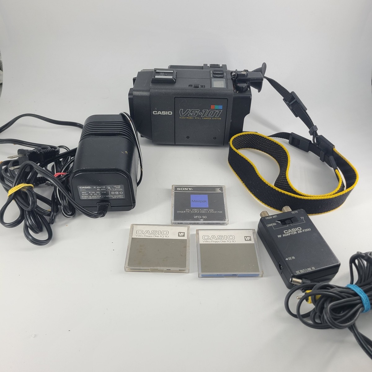 Vintage Electronic Still Camera Casio VS-101 1980's | eBay