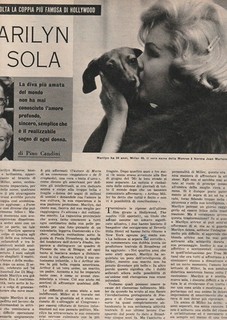 3 RIVISTE MARILYN MONROE IL MUSICHIERE 99 1960 SOFIA LOREN MINA DALIDA