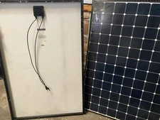 Sunpower 327 watt Solar Panel SilverMono. Solar Panels Used Need Zip For Freight