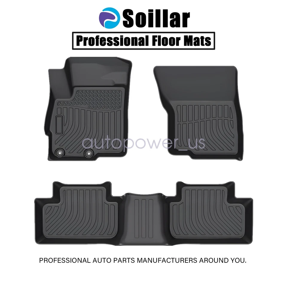 Juego de tapetes delanteros y traseros TPE para Mitsubishi Outlander Sport 2011-2024 Foto 2 de 4