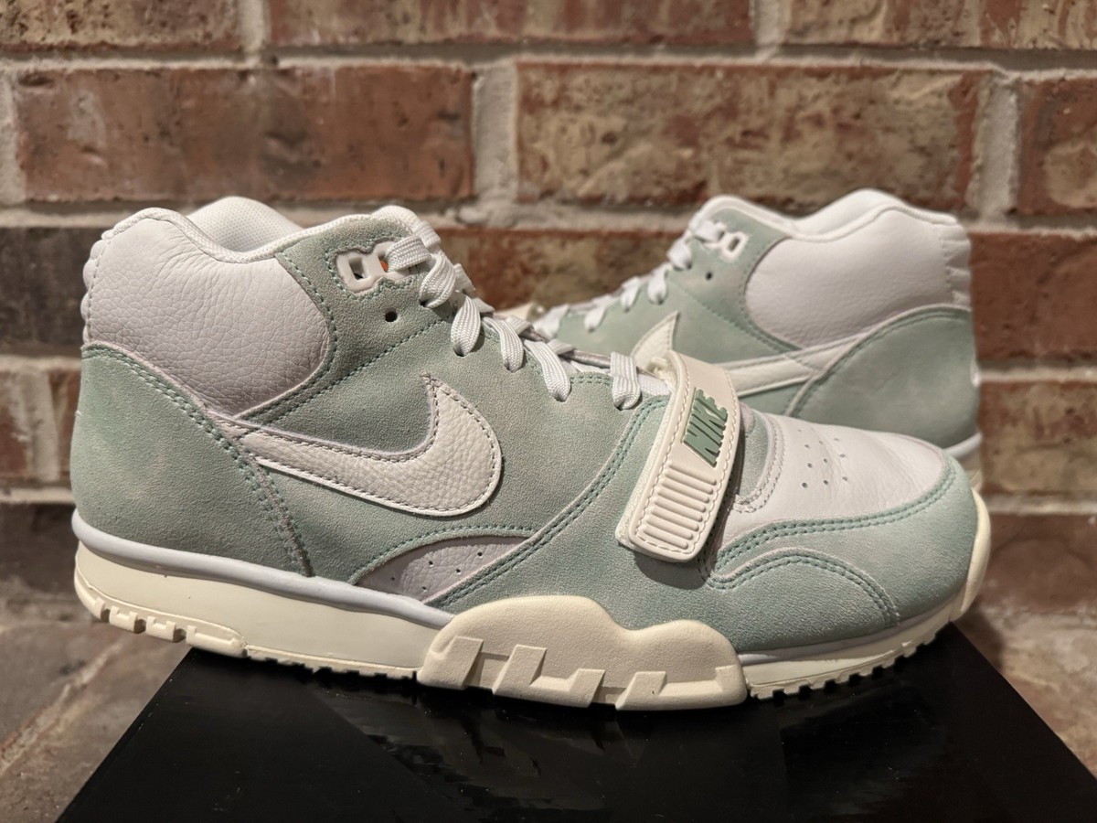 New 9.5 Nike Air Trainer 1 Bo Jackson Enamel Green Sail White