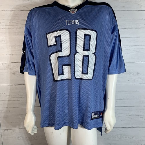 Tennessee Titans Chris Johnson #28 NFL On Field Jersey size 2XL