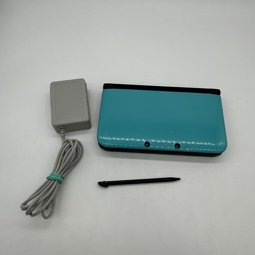 Nintendo 3DS LL Turquoise Black Console SPR 001 Japan ( read Description) Xl